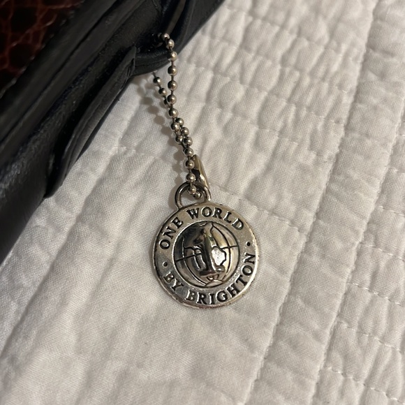 Brighton brown and black vintage croc purse - Picture 3 of 8